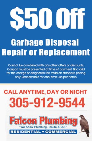 $50 Off Garbage Disposal repair or replacement in Miami, FL